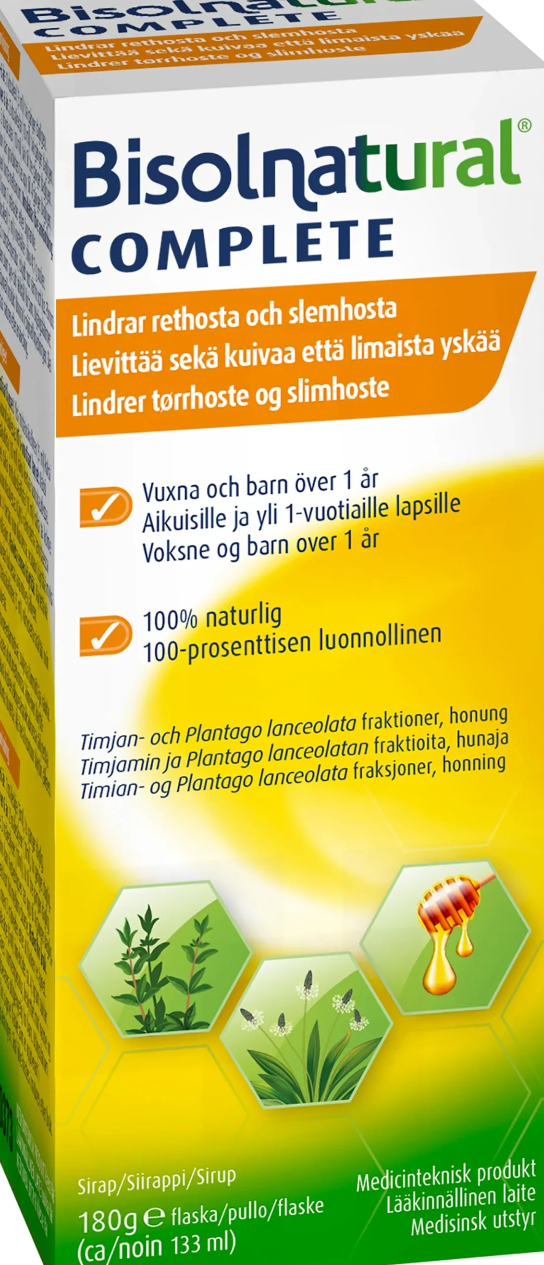 Bisolnatural Complete 133 ml