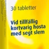 Bisolvon 8 mg 30 tabletter