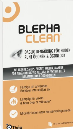 BLEPHA BlephaClean Sterila Våtservetter 20 st