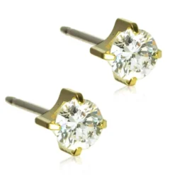 Blomdahl Örhängen GT Tiffany CZ White 5 mm 1 par