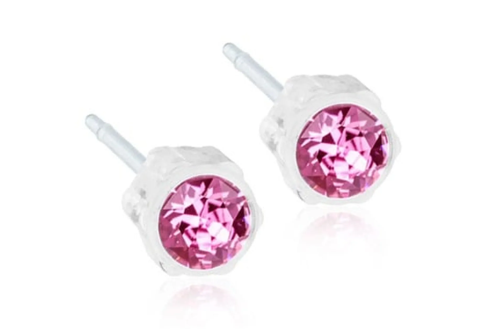 Blomdahl Örhängen MP 4 mm Rose 1 par