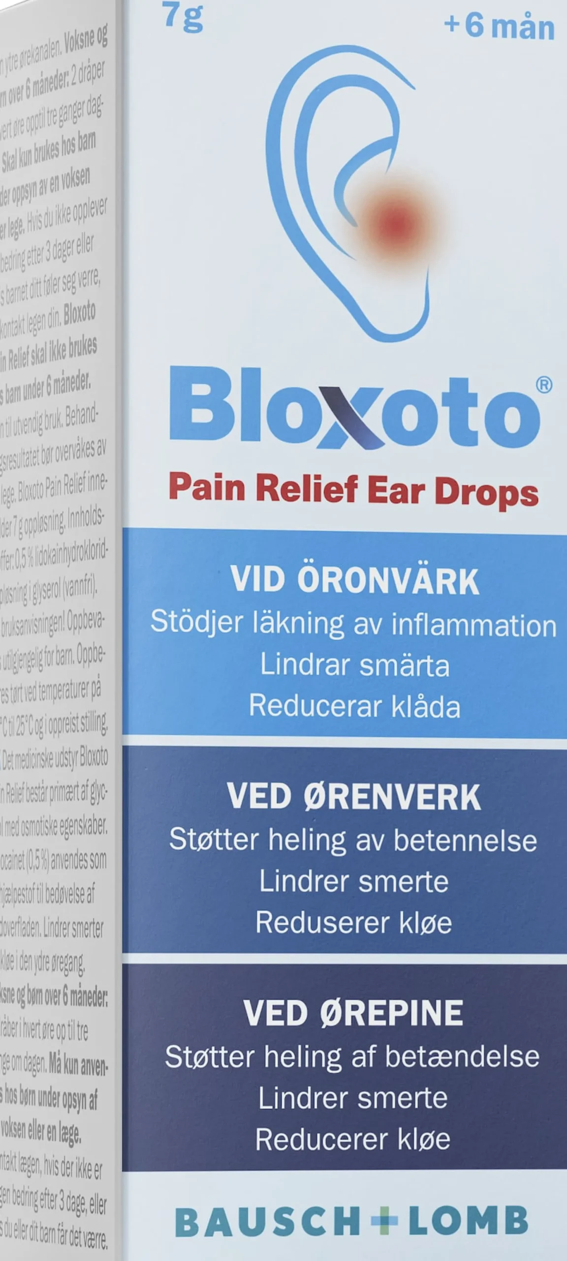 Bloxoto Pain Releif Ear Drops 7 g