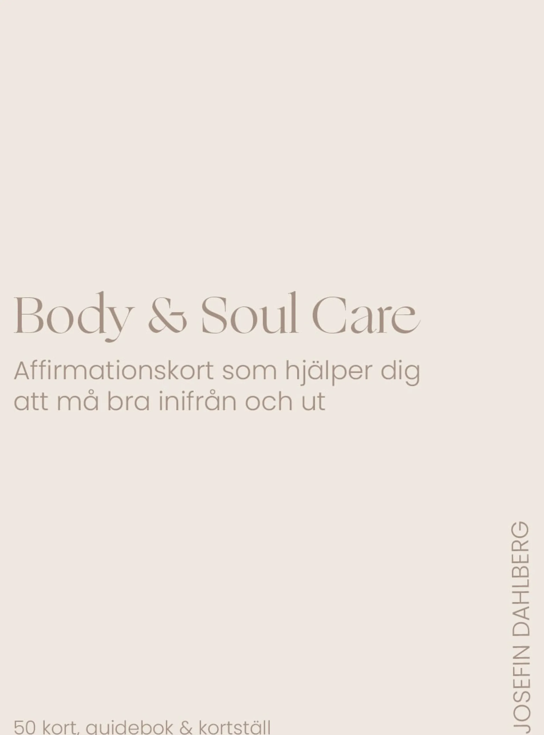 Body & Soul Care Affirmationskort