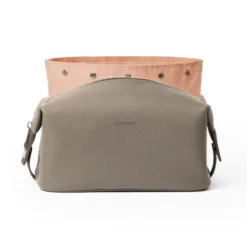 Bon Bags Getaway Toiletry Bag Large Taupe/Rosa 1st