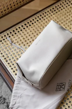 Bon Bags Staycation Cosmetic Bag Small Beige/Beige 1st