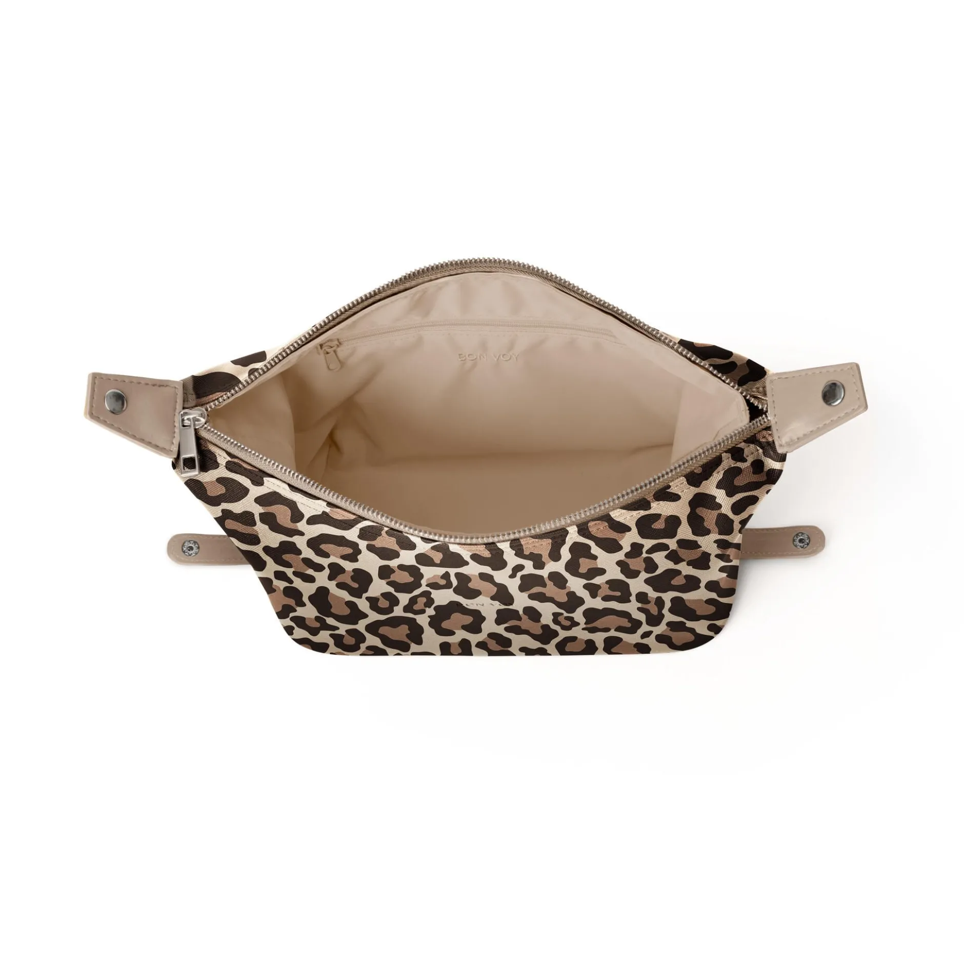 Bon Bags Staycation Toiletry Bag Small Leo/Beige