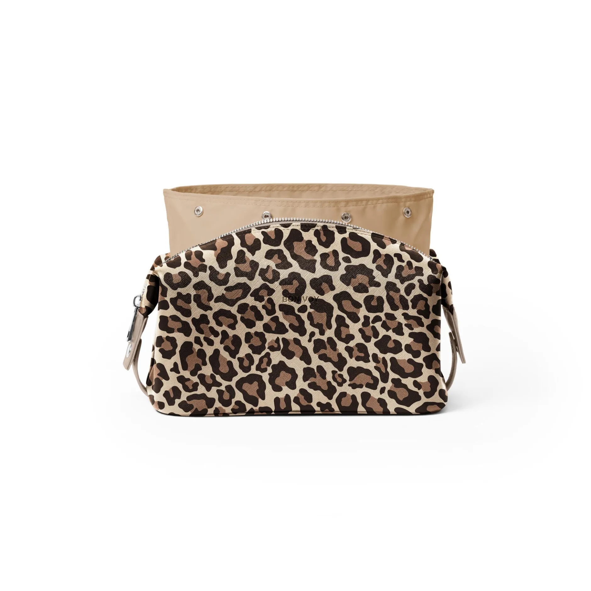 Bon Bags Staycation Toiletry Bag Small Leo/Beige