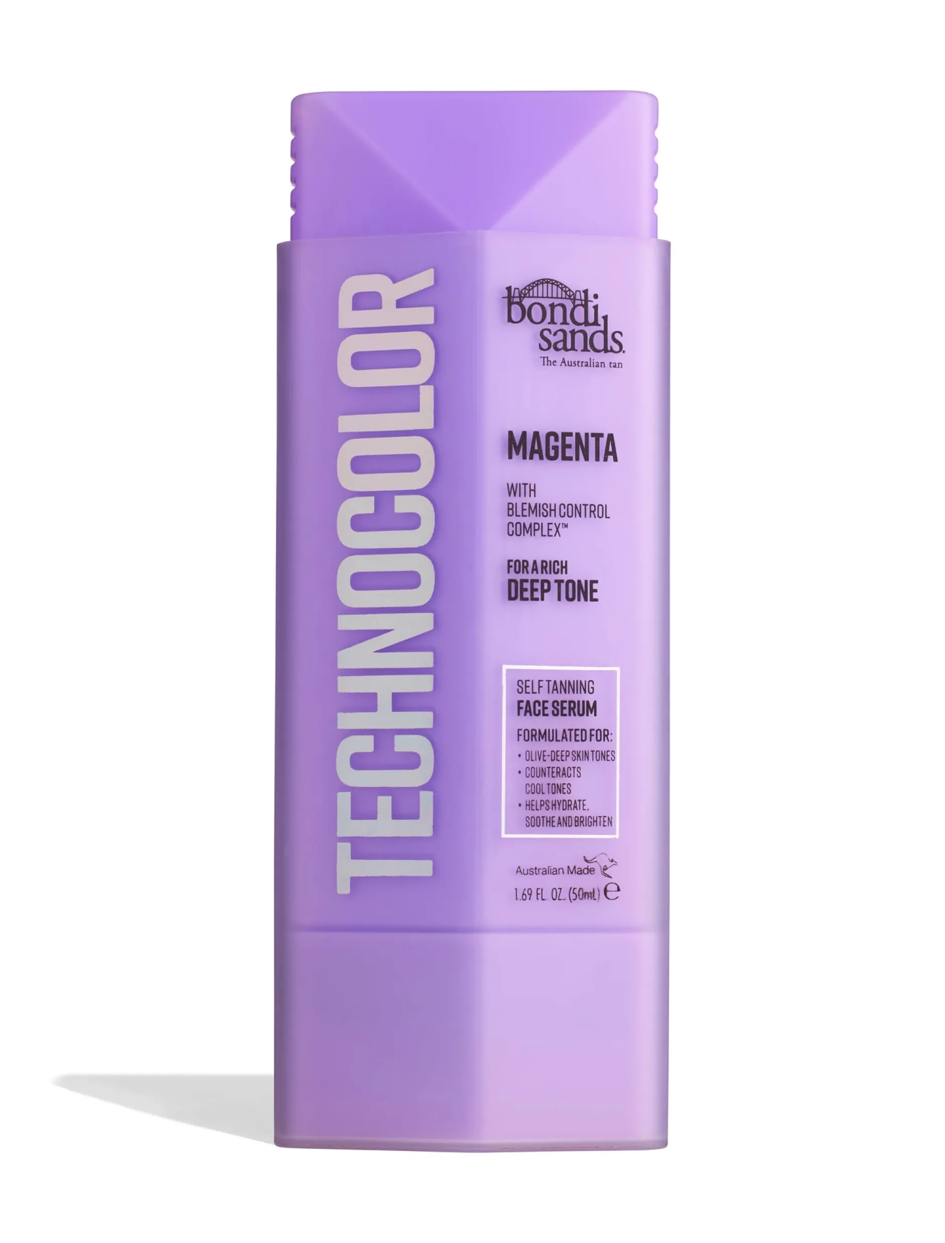 Bondi Sands Technocolor Self Tanning Face Serum Magenta 50 ml