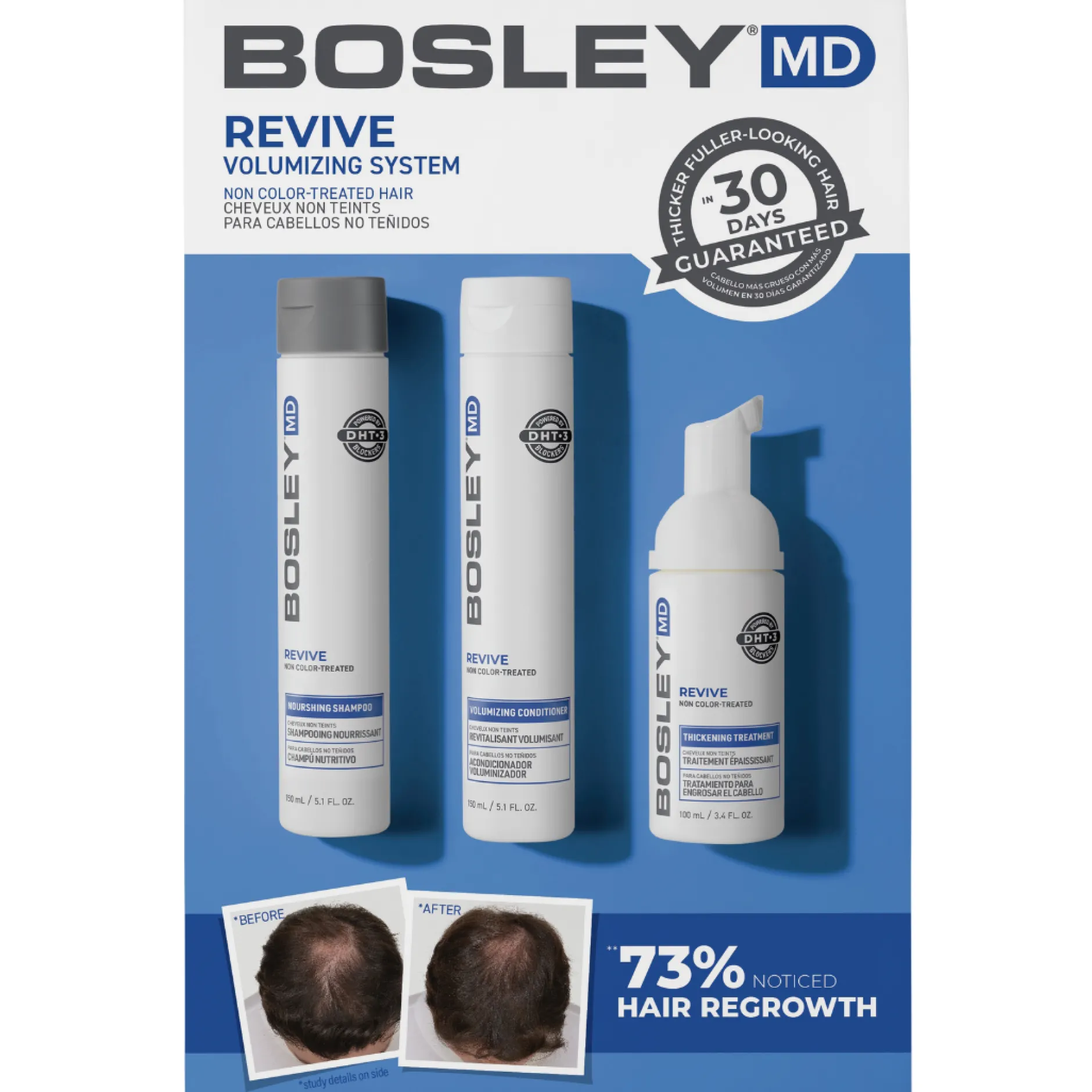 Bosley Reveive non Colored hair Starter Pack
