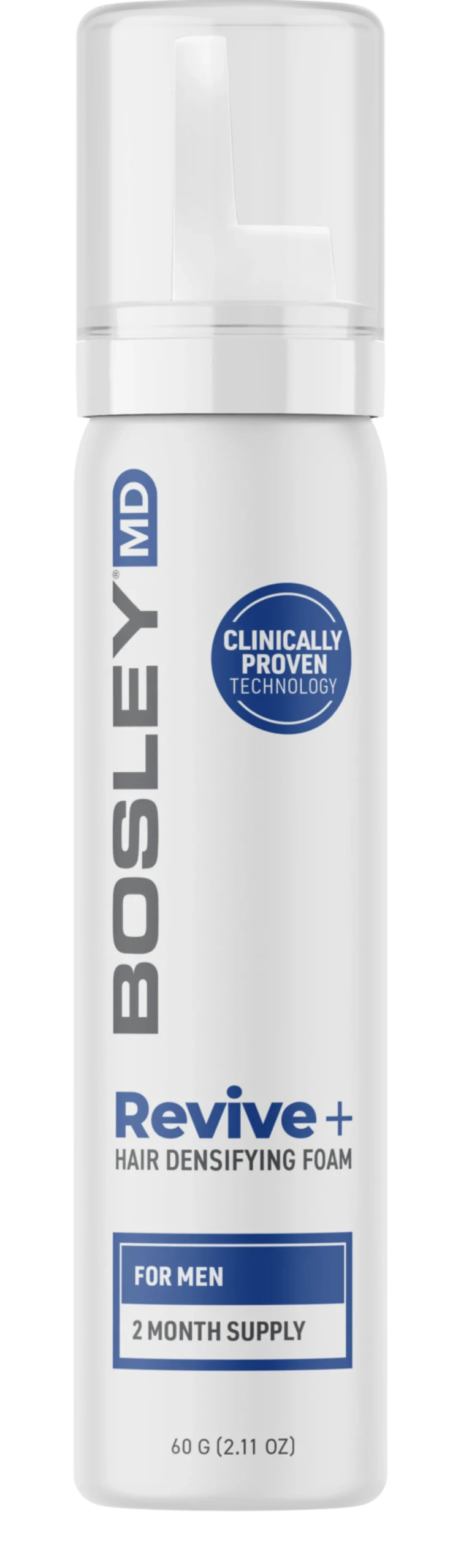 Bosley Revive+ Densifying Foam for Men 62 ml