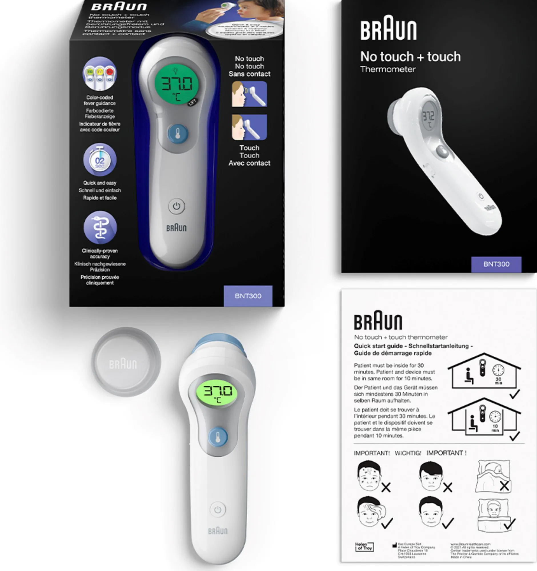 Braun BNT300 Panntermometer