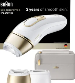 Braun IPL Silk expert Pro 5 Hårborttagning Hemma 2 huvuden PL5210