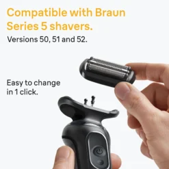 Braun Series 5 54B Original Rakhuvud kompatibel med 50 51 52