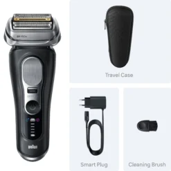 Braun Series 9 PRO+ Elektrisk Rakapparat, Pro SensoAdapt, 60 min, 9600S, Svart