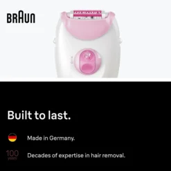 Braun Silk épil 3 Epilator med Sladd 3 000 Rosa