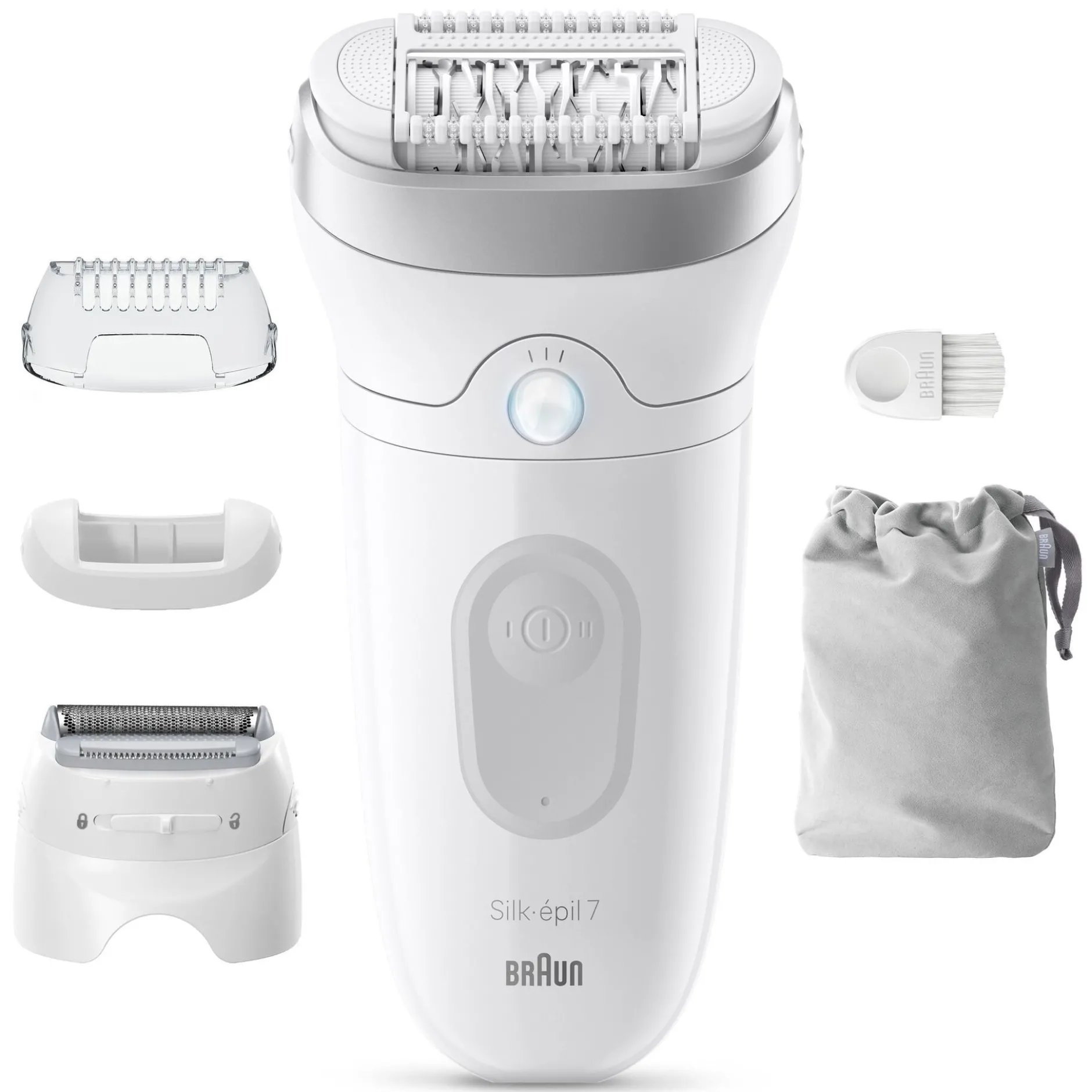 Braun Silk épil 7 Wet & Dry Epilator 7 041 Silver