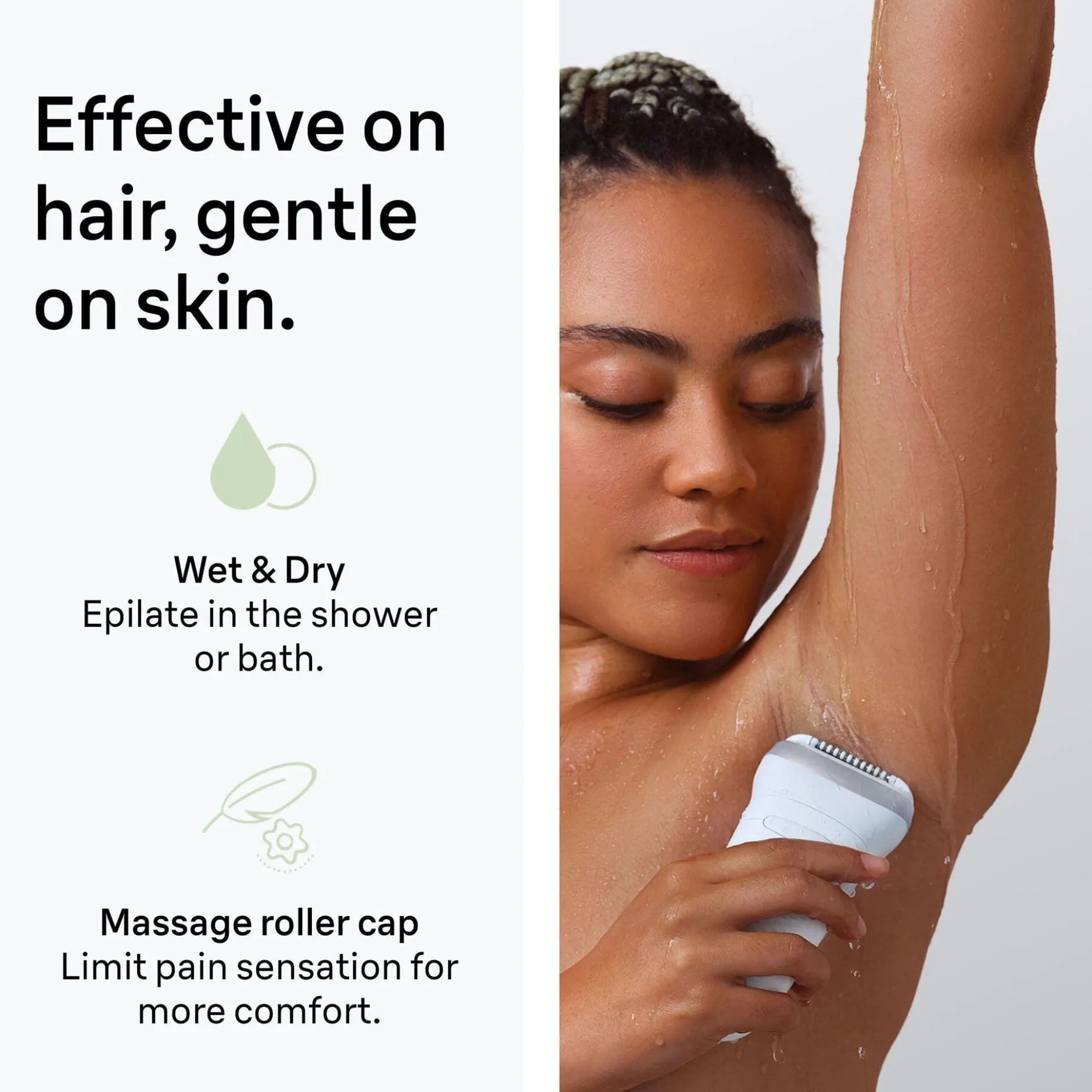 Braun Silk épil 7 Wet & Dry Epilator 7 041 Silver
