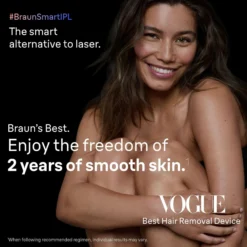 Braun Smart IPL Skin i expert Hårborttagning Hemma med Gratis App 2 Smart Huvuden PL7211