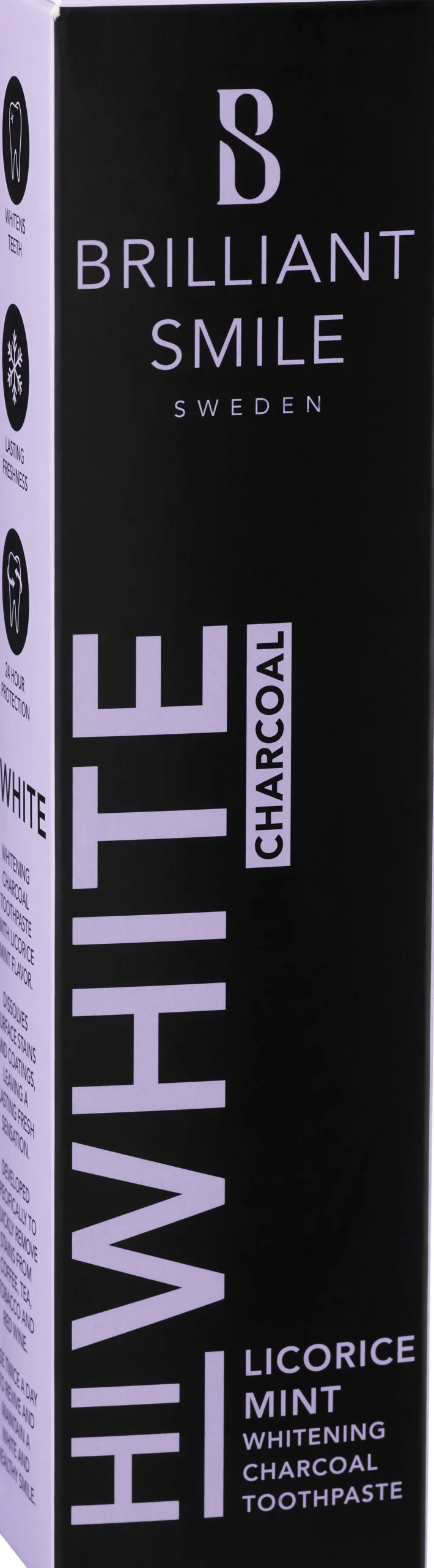 Brilliant Smile HiWhite Charcoal Licorice Mint 65 ml