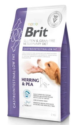 Brit Veterinary Diet Brit Grain-Free Vet Diets Dog Gastrointestinal-Low fat 2 kg