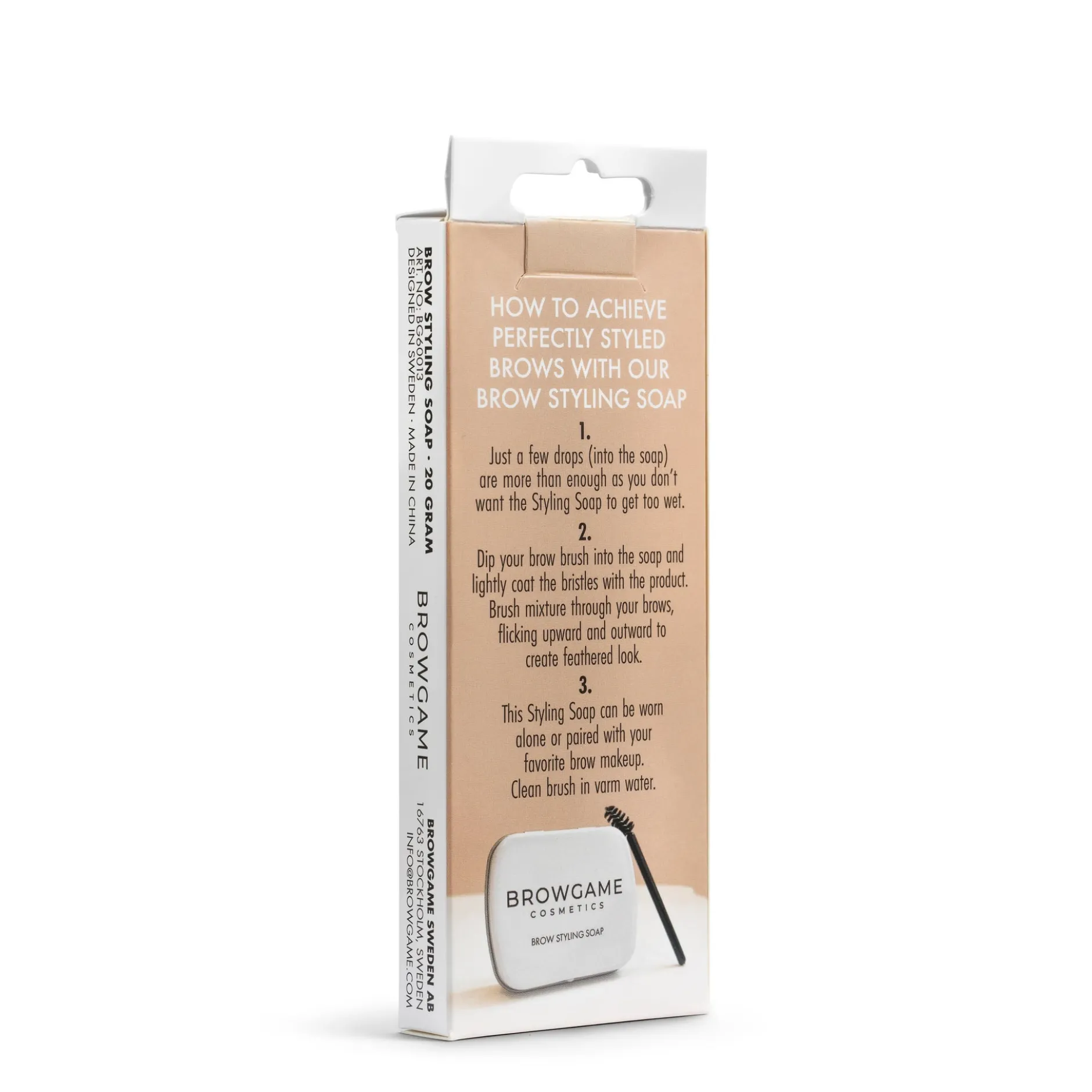 Browgame Cosmetics Styling Soap 20 g
