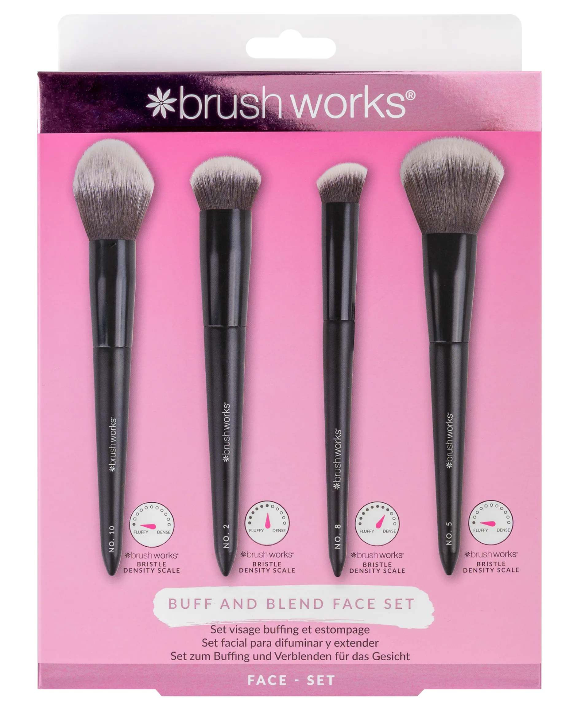 Brushworks Buff and Blend Face Set