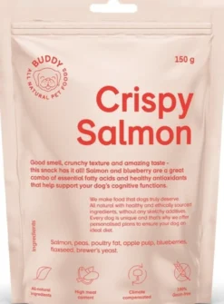 BUDDY Crispy Salmon Hundgodis 150 g