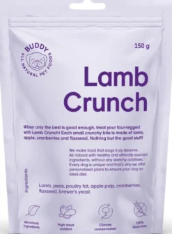 BUDDY Lamb Crunch Hundgodis 150 g
