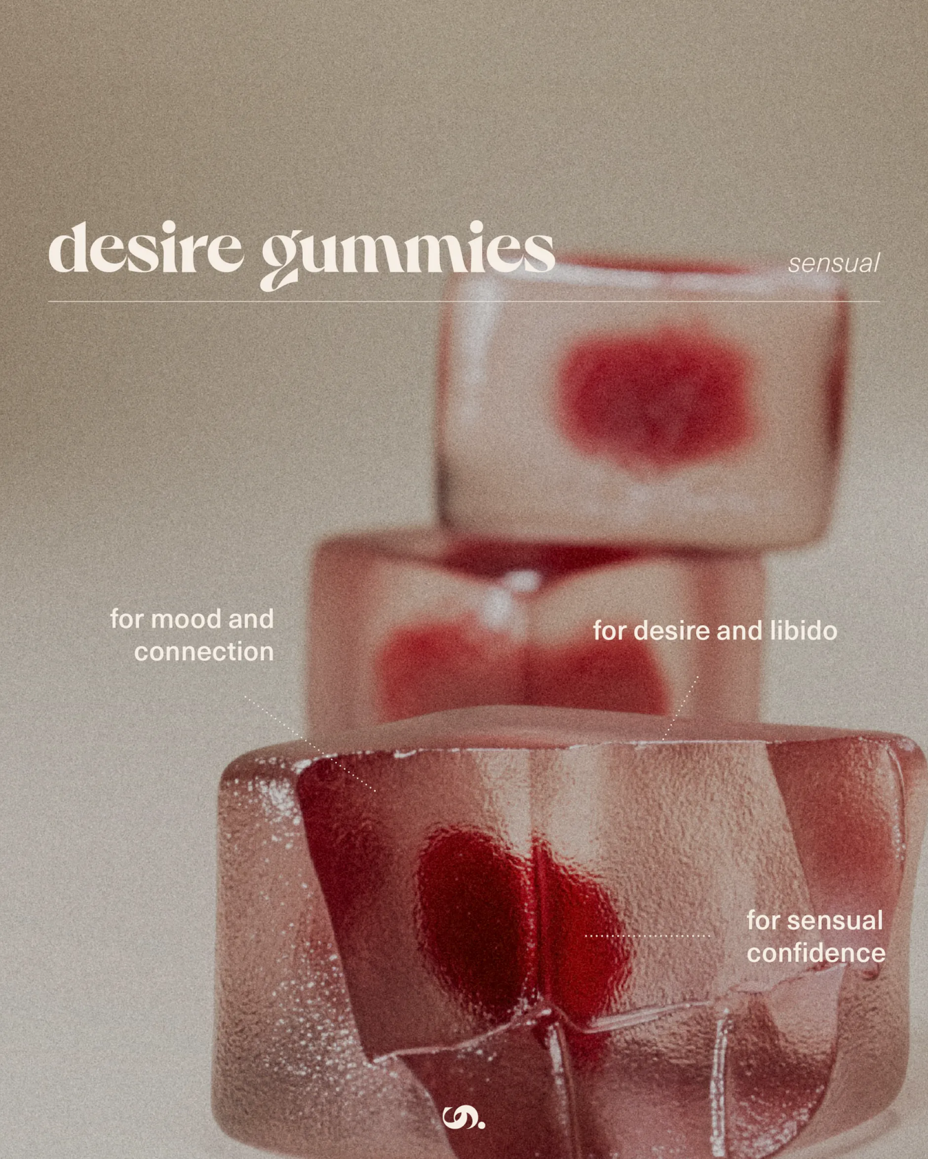 Caene Desire & Mood Gummies 60 st