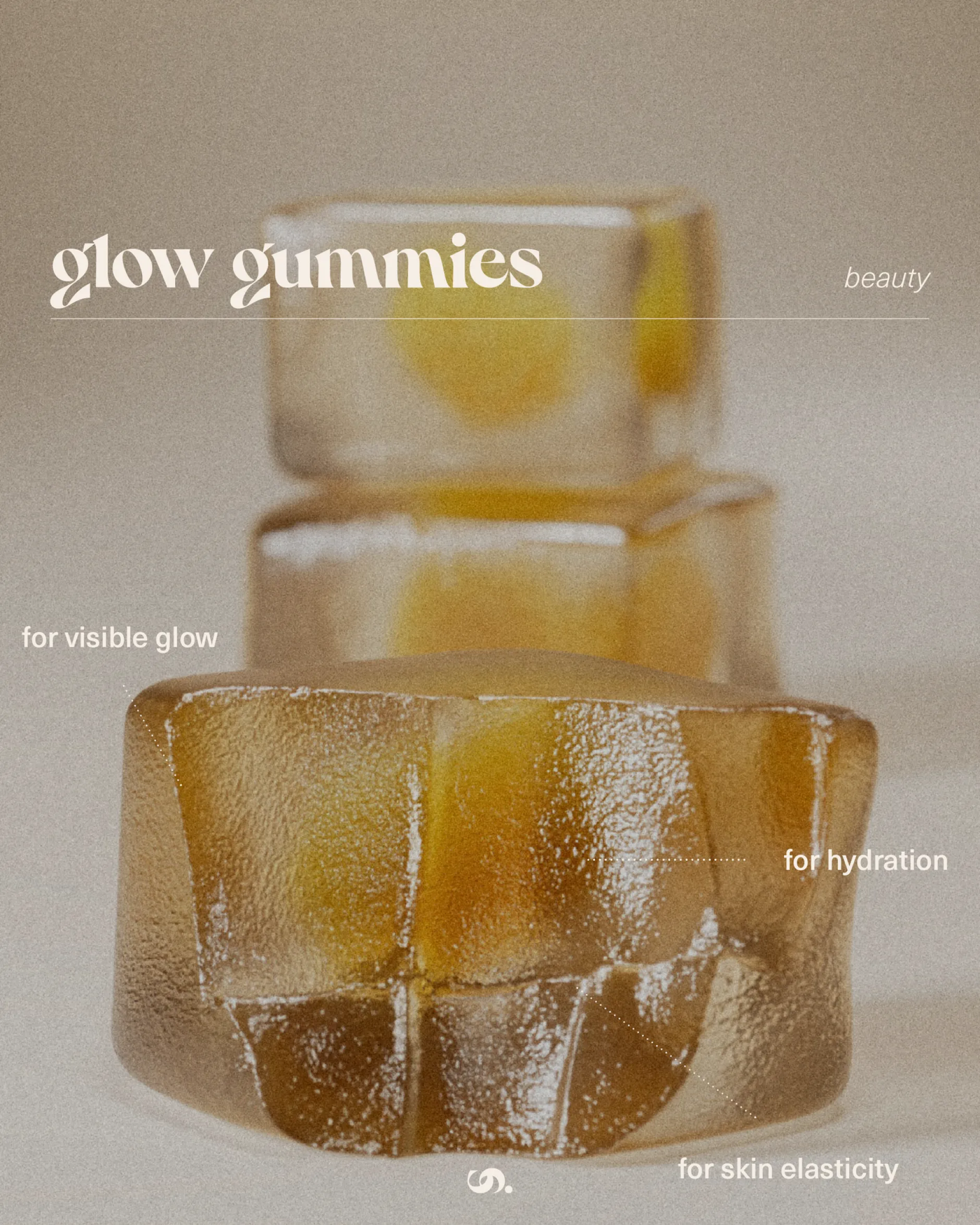 Caene Glow Skin & Hair Gummies 60 st