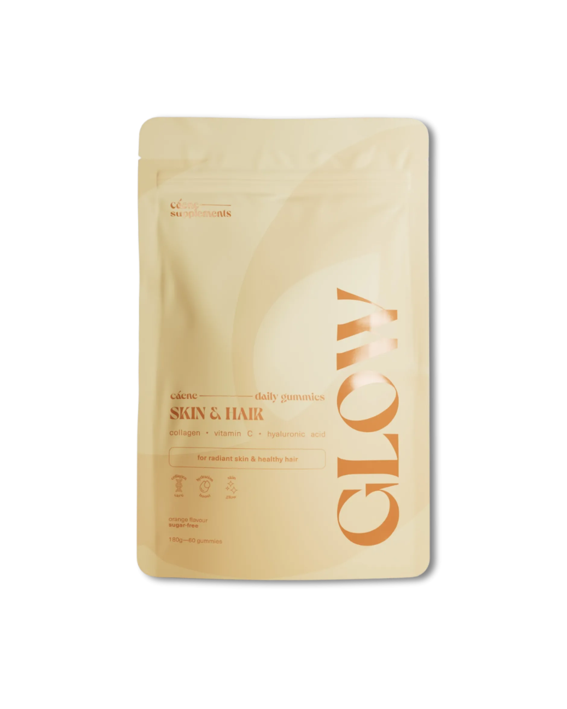 Caene Glow Skin & Hair Gummies 60 st