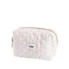Cailap Sminkväska, beige ränder, liten