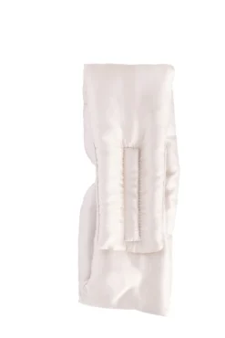 Cailap stor sovmask i satin ljus beige