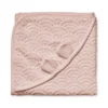 Cam Cam Copenhagen Babyhandduk Med Huva Och Öron Dusty Rose