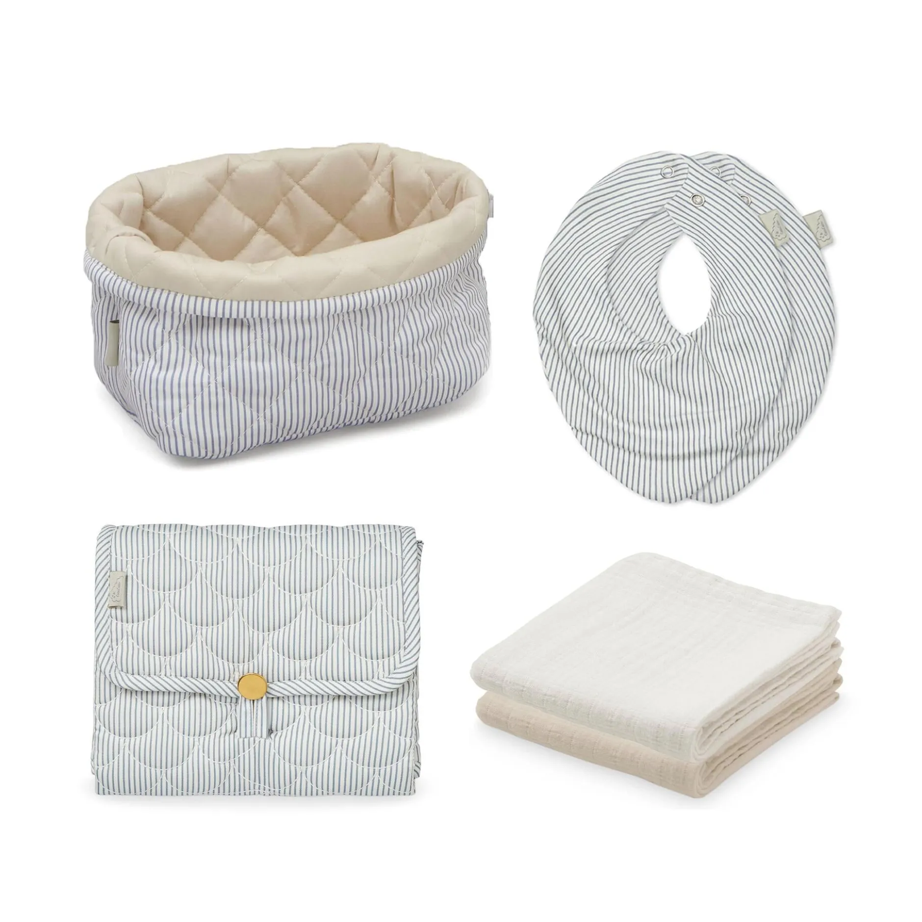 Cam Cam Copenhagen Babyskötset Classic Stripes Blue