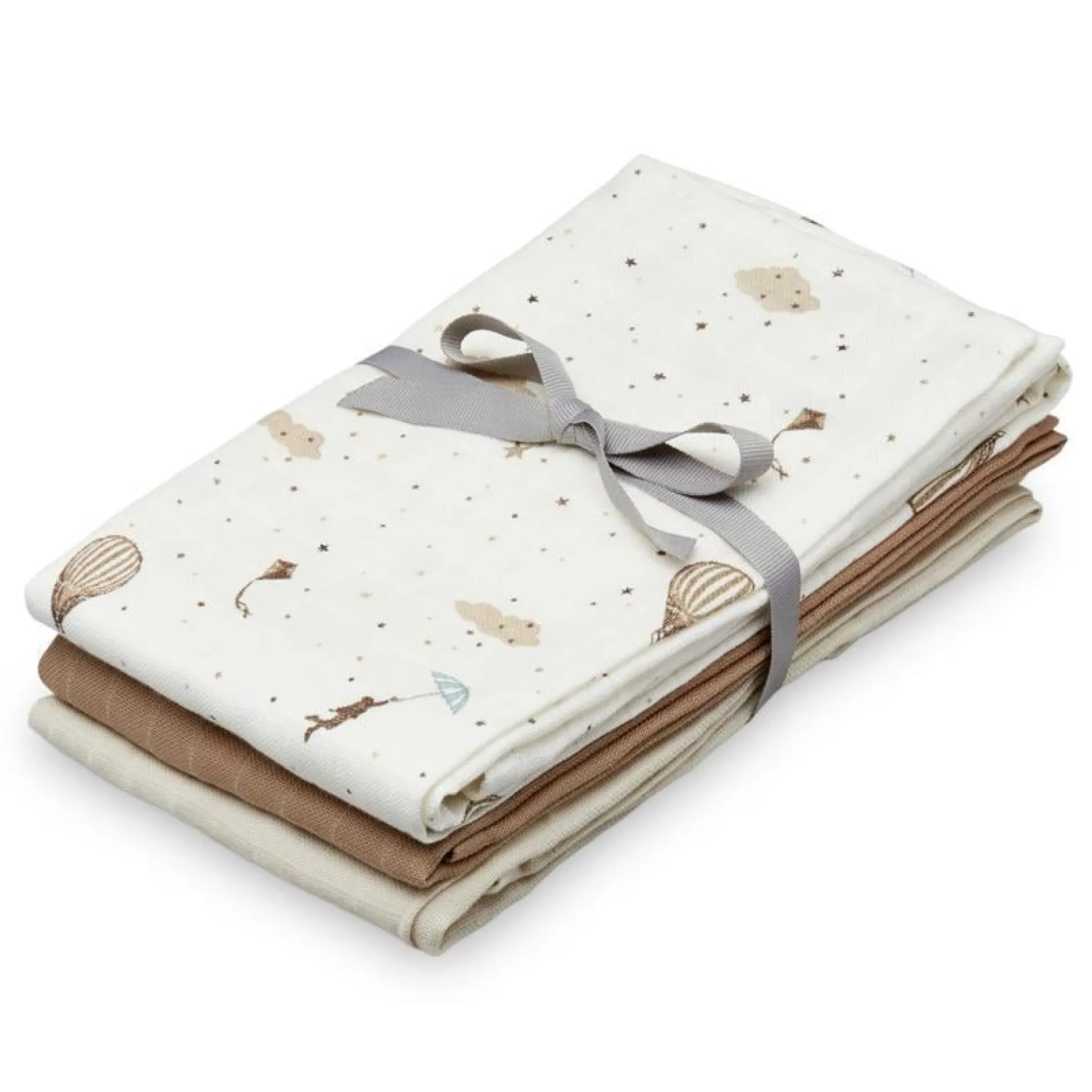 Cam Cam Copenhagen Muslinfilt Dreamland Camel Light Sand 3-pack