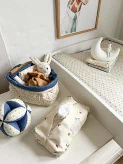 Cam Cam Copenhagen Quiltade förvaringskorgar Capri 2-pack