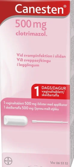 Canesten Vaginaltablett 500 mg 1 st