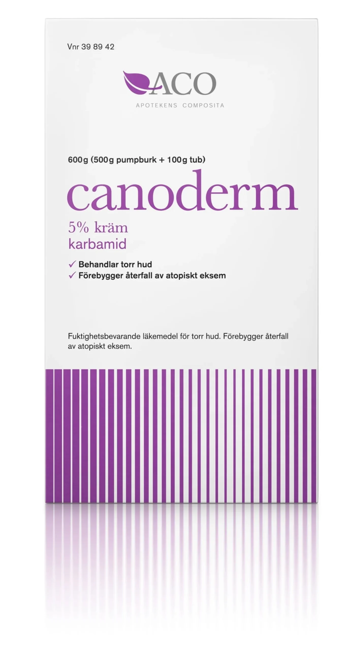 Canoderm Kräm 500 g + 100 g