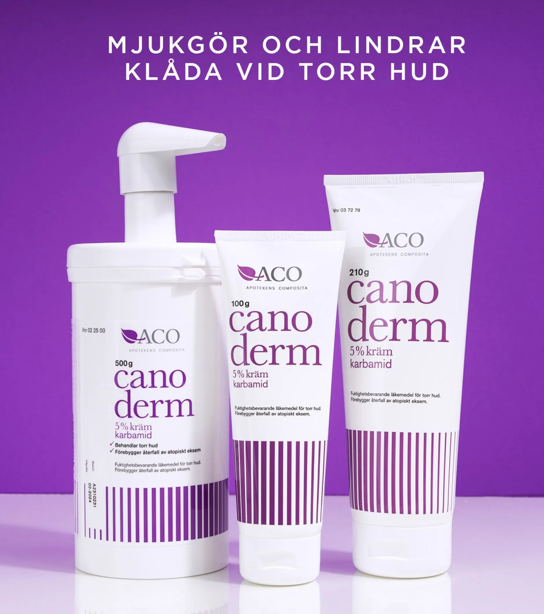 Canoderm Kräm Torr & Atopisk Hud 100 g