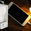CAPiDi USB-laddare 1A & Nattlampa Vit 1 st