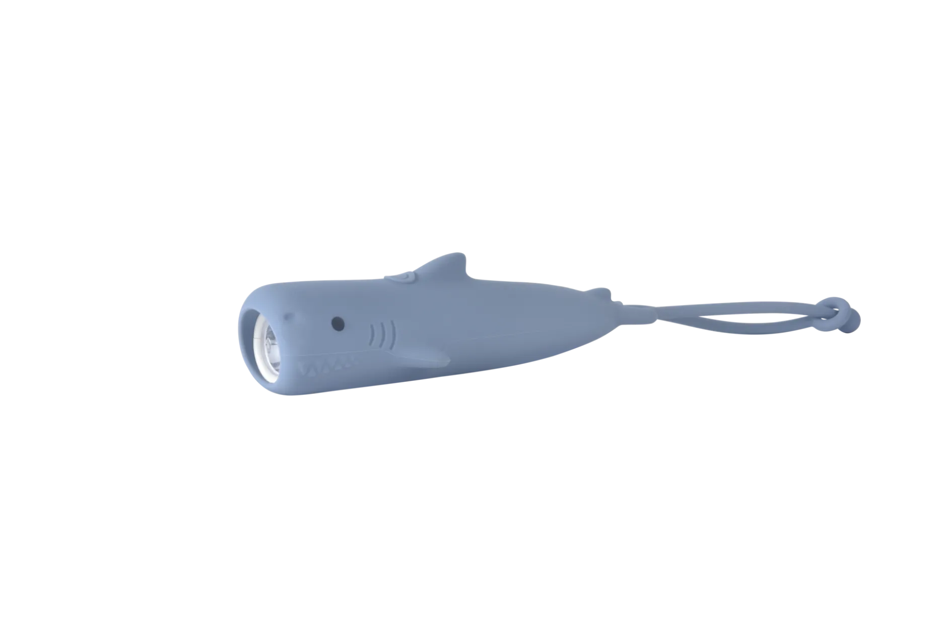Carlo Baby LED-Ficklampa Shark Silicone 1 st