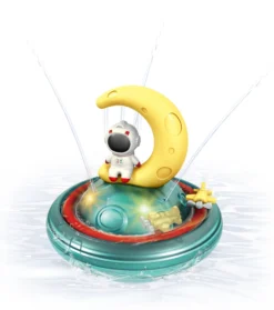 Carlo Baby Vattensprutande Astronaut med ljus +12 m 1 st