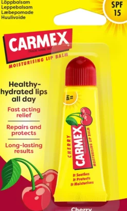 Carmex Lip Balm Cherry Tube SPF15 10 g