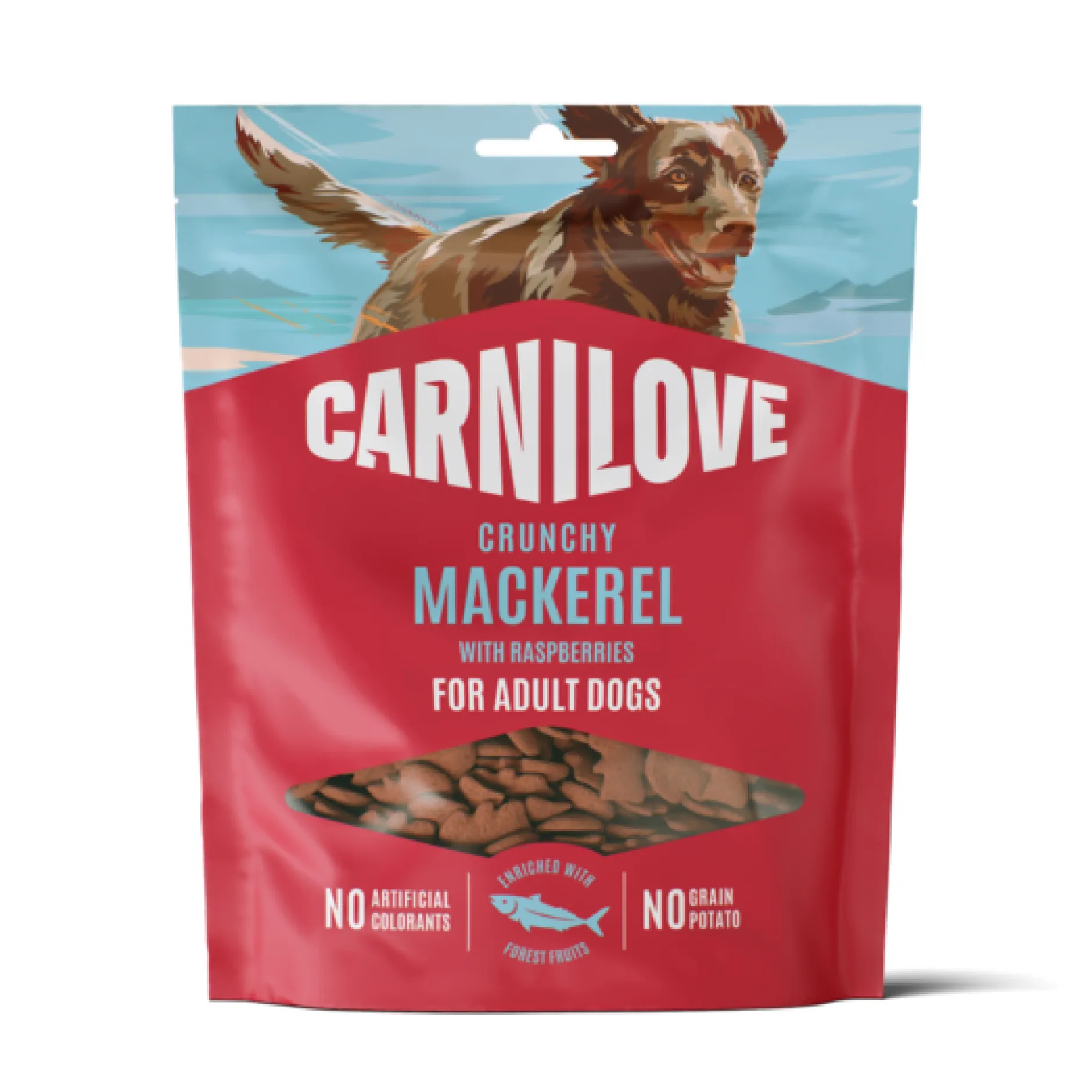 Carnilove Dog Crunchy Snack Mackerel with Raspberries 200 g