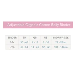 Carriwell Belly Binder Svart L/XL