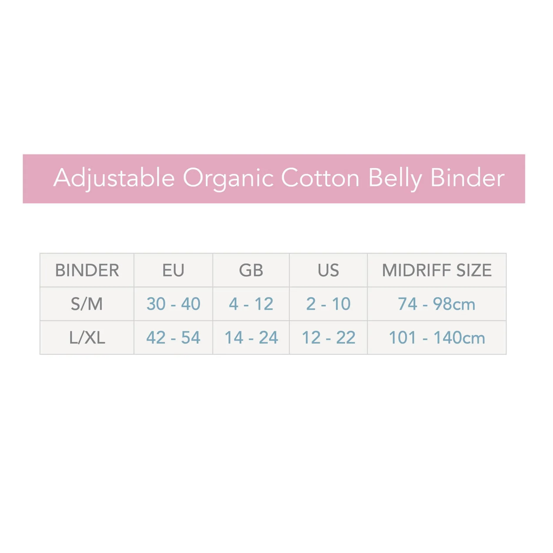 Carriwell Belly Binder Svart L/XL