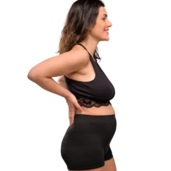 Carriwell Gravid- och sjukhustrosa svart 2-pack