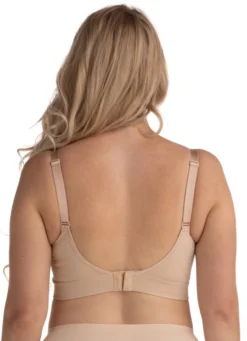Carriwell 2-pack Gravid- Och Amningsbh Honey/Svart S/M