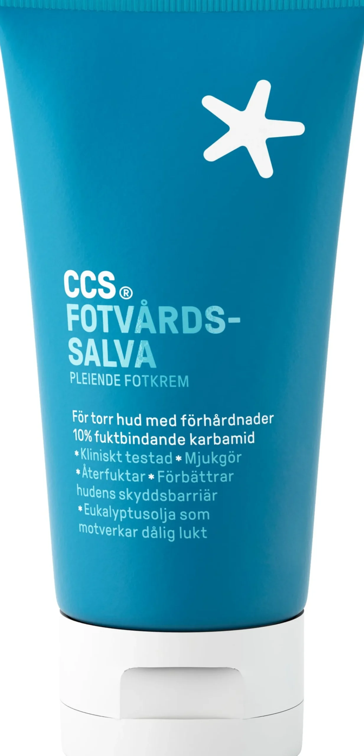 CCS Fotvårdssalva Mjukgörande Salva för Torra Fötter & Hård Hud 75 ml